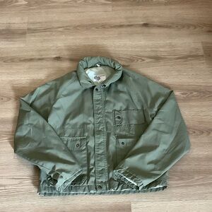 Silton Vintage Green Jacket with Optional Hood